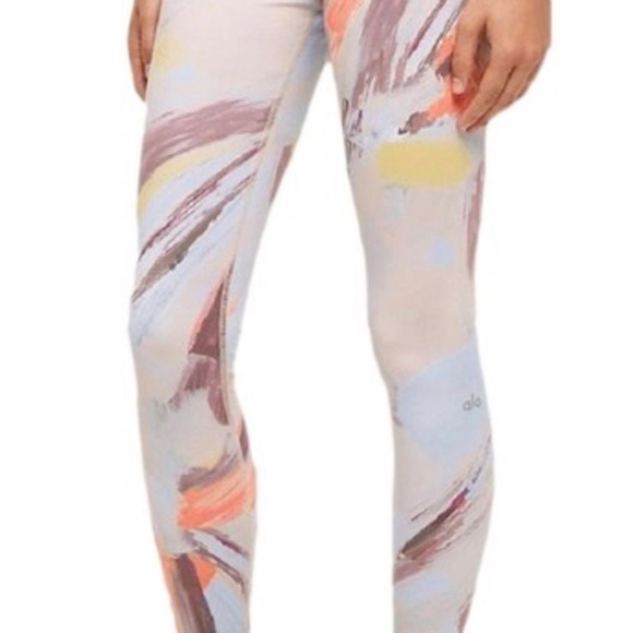NWOT ALO Yoga Airbrushed Leggings Modern Sz.S - Picture 4 of 9